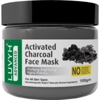 Luvyh Activated Charcoal Face Mask – 100gm