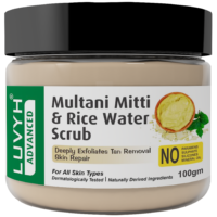 Multani Mitti & Rice Water Scrub -100g