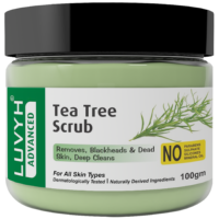 Luvyh Tea Tree Scrub- 100gm