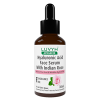 Hyaluronic Acid Face Serum with India Rose 30ml