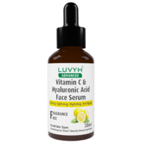 Vitamin C  &  Hyaluronic Acid  Face  Serum —  30ml